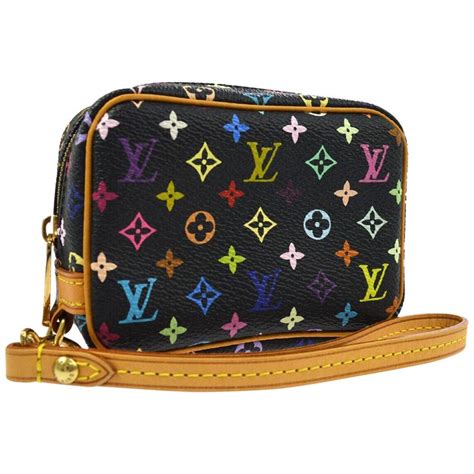 louis vuitton clutch multicolor|Louis Vuitton clutches and wristlets.